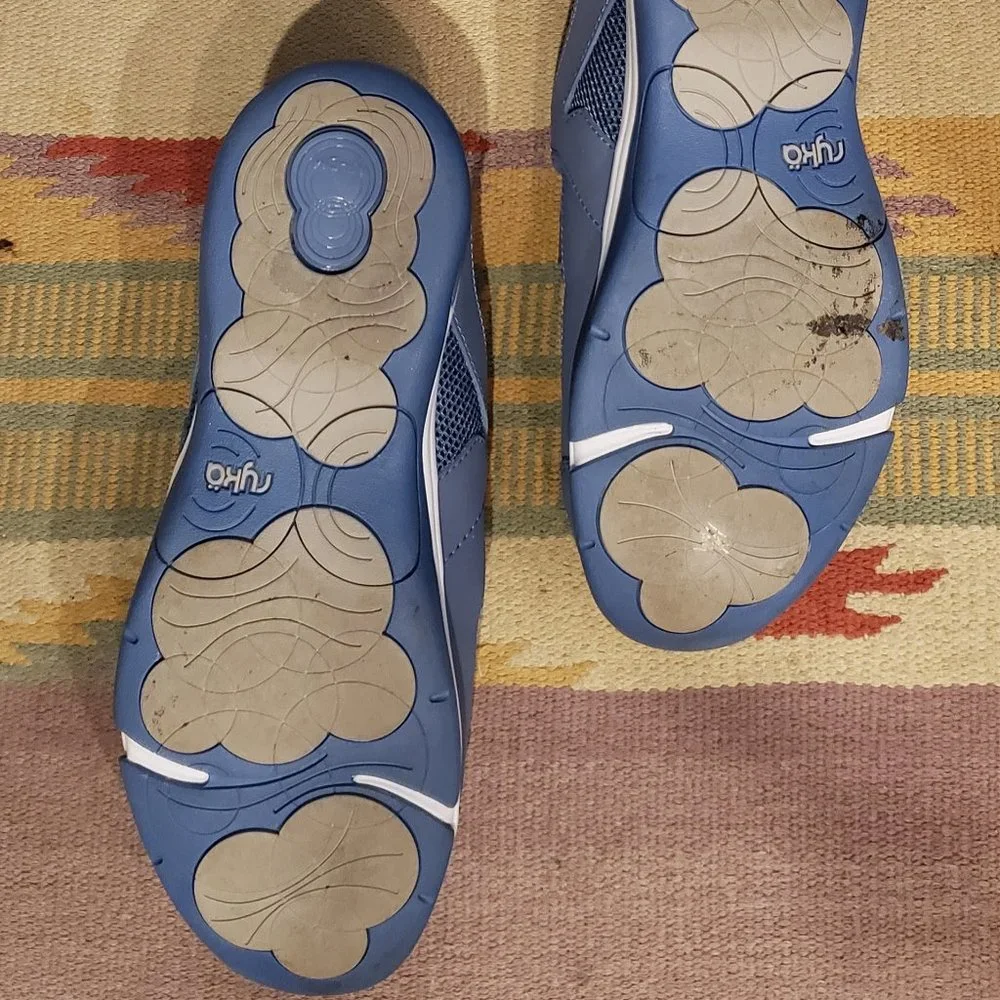 RYKA Tensile Women's Light Blue Leather Slip-On Mule 11M - Picture 9 of 9